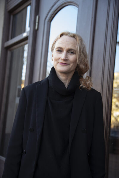 Portrait of Anna Sjöblom, director of ReAct Europe.